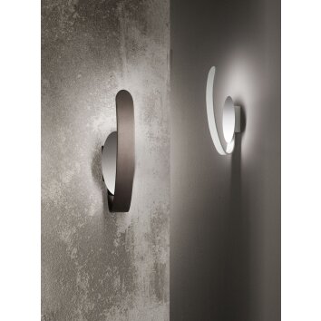 Fabas Luce Levanto Applique LED Bianco, 1-Luce