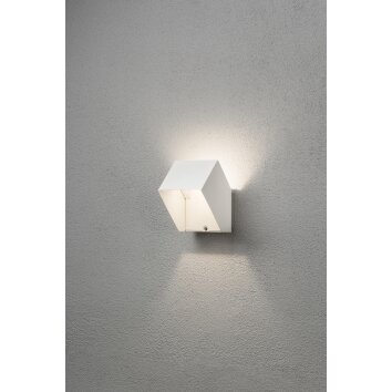 Konstsmide Pescara Applique LED Bianco, 1-Luce