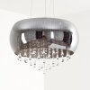 Ventspils Lampadario a sospensione Cromo, 1-Luce