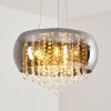 Ventspils Lampadario a sospensione Cromo, 1-Luce