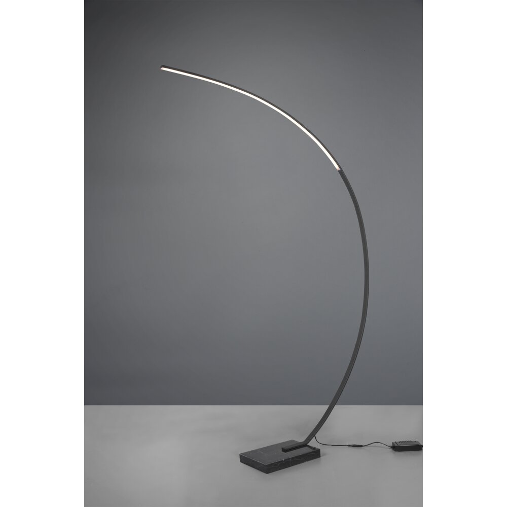 Trio Bangkok Lampada da terra LED Nero, 1-Luce main product photo