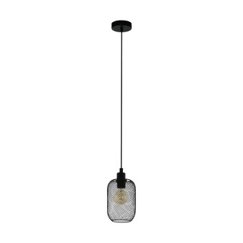 Eglo WRINGTON Lampadario a sospensione Nero, 1-Luce