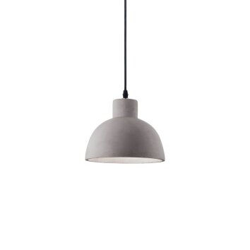 Ideal Lux OIL Lampadario a sospensione Grigio, 1-Luce