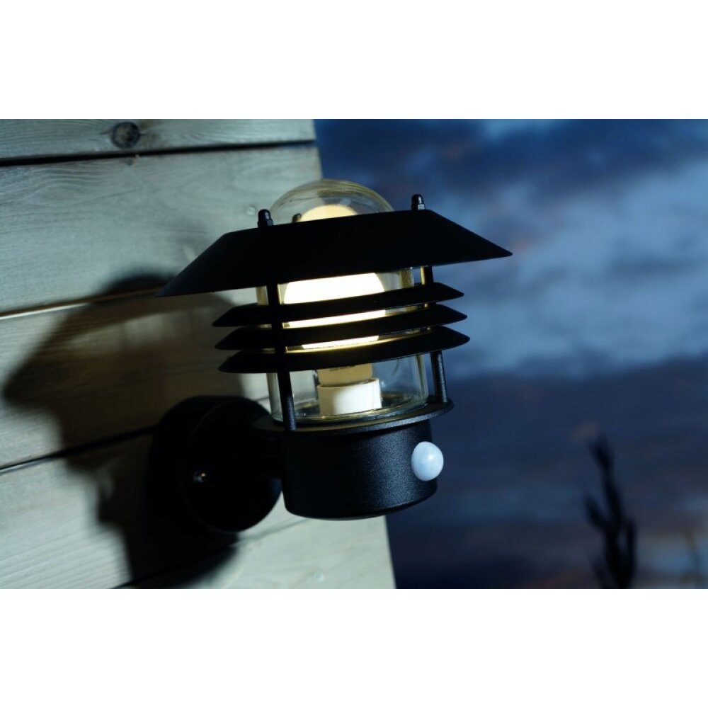 Nordlux VEJERS Applique per esterno Nero, 1-Luce, Sensori di movimento main product photo
