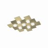 Grossmann CREO Plafoniera LED Ottone, 7-Luci