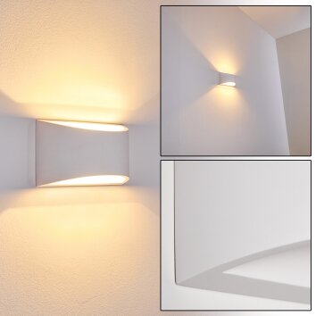 Patea Applique Bianco, 1-Luce