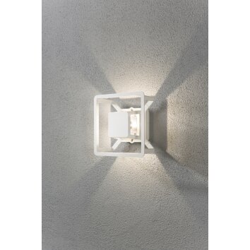 Konstsmide Pescara Applique LED Bianco, 1-Luce