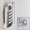Alslev Applique da esterno Acciaio inox, 1-Luce