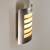 Alslev Applique da esterno Acciaio inox, 1-Luce