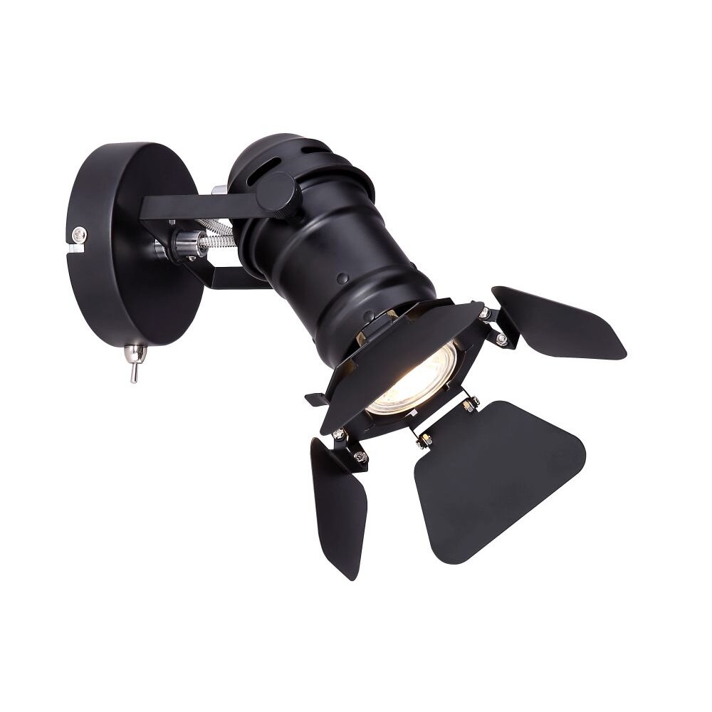 Faretto Globo EGON Nero, 1-Luce main product photo