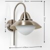 Gielas Applique da esterno Acciaio inox, 1-Luce