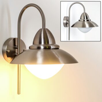 Gielas Applique da esterno Acciaio inox, 1-Luce