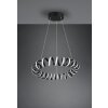 Trio Curl Lampada a Sospensione LED Nero, 1-Luce