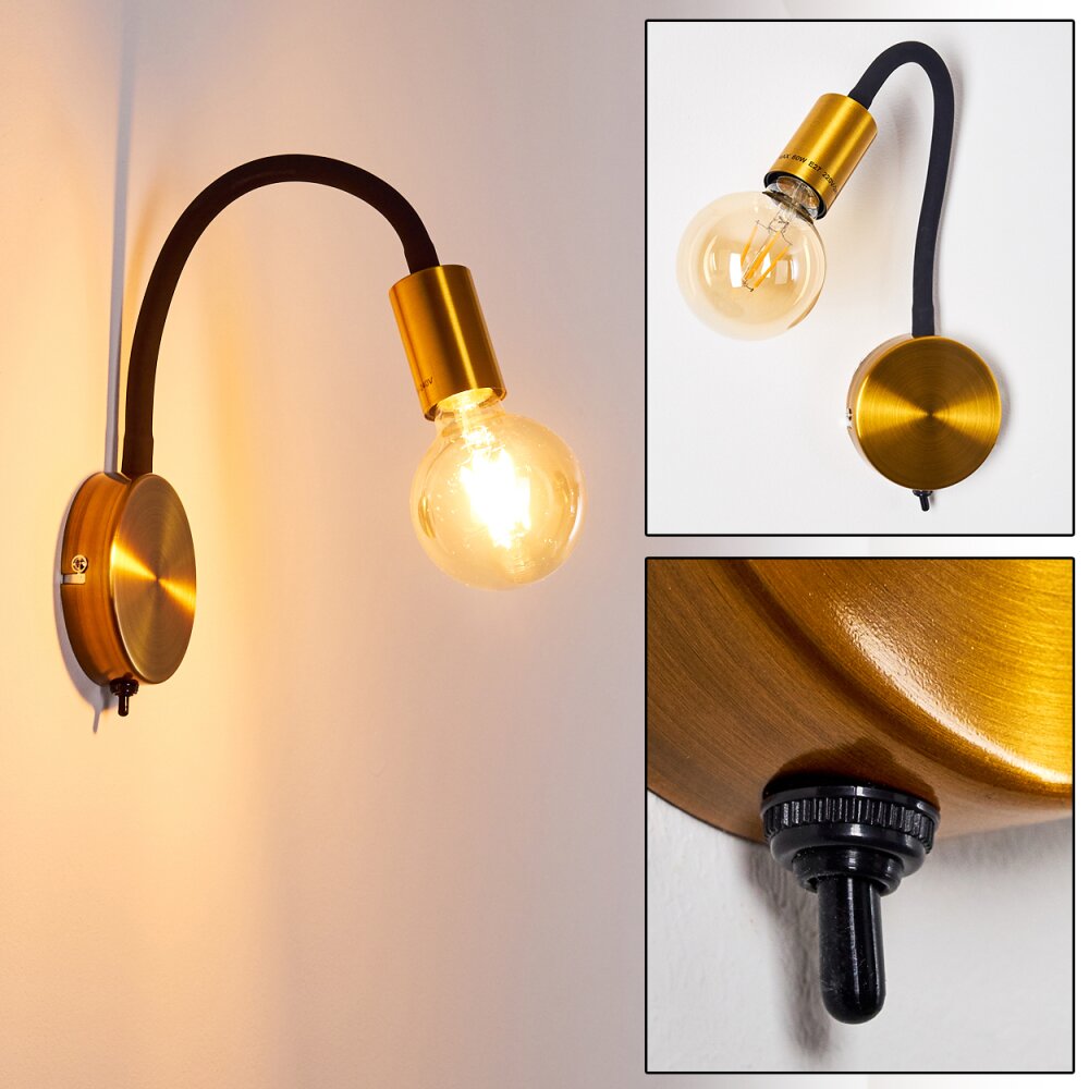 Applique Hovslund Oro, Nero, 1-Luce main product photo
