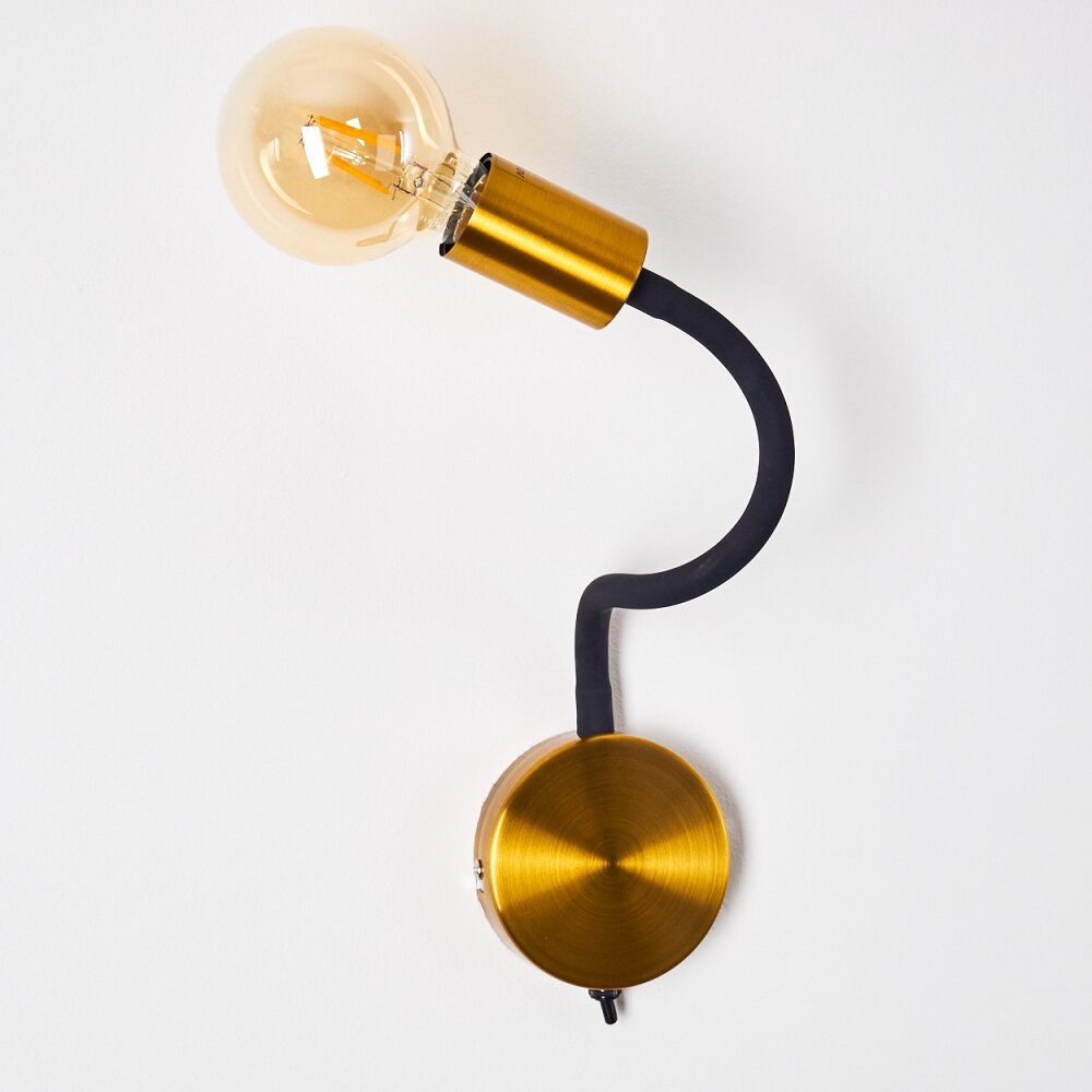 Applique Hovslund Oro, Nero, 1-Luce