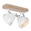 Steinhauer Gearwood Plafoniera LED Bianco, 2-Luci