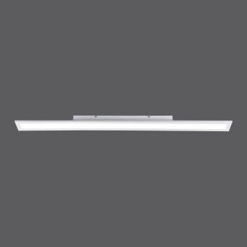 Leuchten Direkt FLAT Plafoniera LED Bianco, 1-Luce, Telecomando