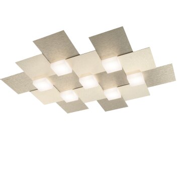 Grossmann Creo Plafoniera LED Champagne, 7-Luci