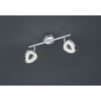 Reality TOURS Applique LED Cromo, 2-Luci