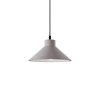 Ideal Lux OIL Lampadario a sospensione Grigio, 1-Luce