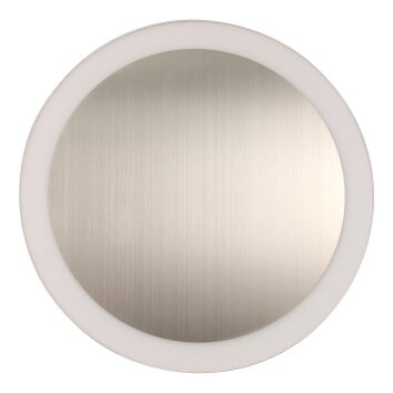 Lutec MOON Applique Argento, 1-Luce