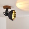 Onsala Faretto da soffitto Marrone, Nero, 1-Luce