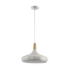 Eglo SABINAR Lampadario a sospensione Acciaio inox, Argento, 1-Luce