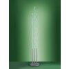 Leuchten Direkt Ls-WAVE Lampada da terra LED Acciaio inox, 3-Luci, Telecomando, Cambia colore