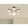 Plafoniera Globo AMUR LED Cromo, 1-Luce