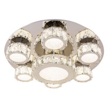 Plafoniera Globo AMUR LED Cromo, 1-Luce