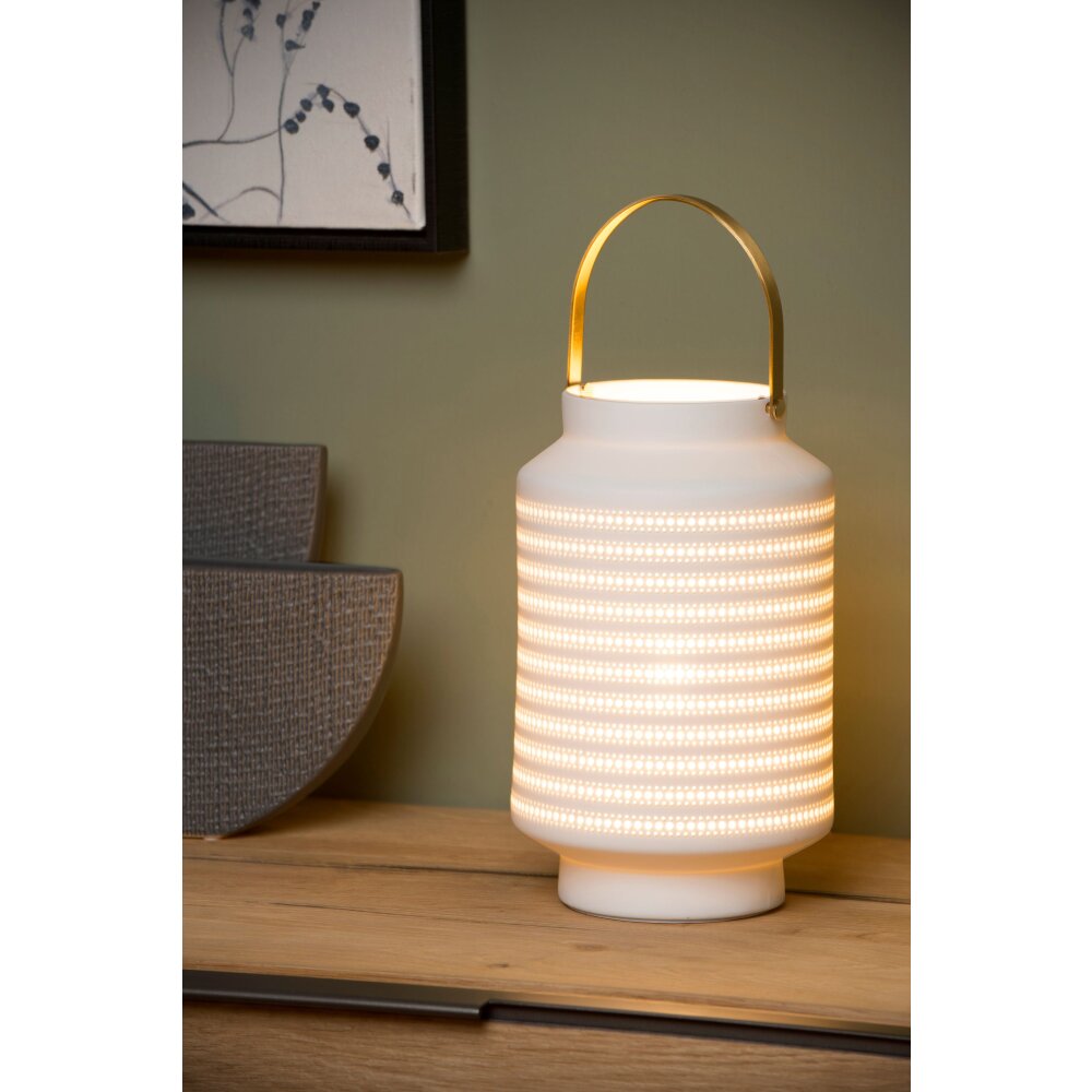 Lucide JAMILA Lampada da Tavolo Bianco, 1-Luce main product photo