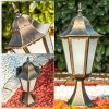 Hongkong Frost Lampada con piedistallo Bronzo, Oro, 1-Luce