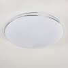 Genthin Plafoniera LED Bianco, 1-Luce