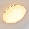 Genthin Plafoniera LED Bianco, 1-Luce