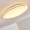 Genthin Plafoniera LED Bianco, 1-Luce
