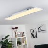 Bankura Plafoniera LED Bianco, 1-Luce, Telecomando