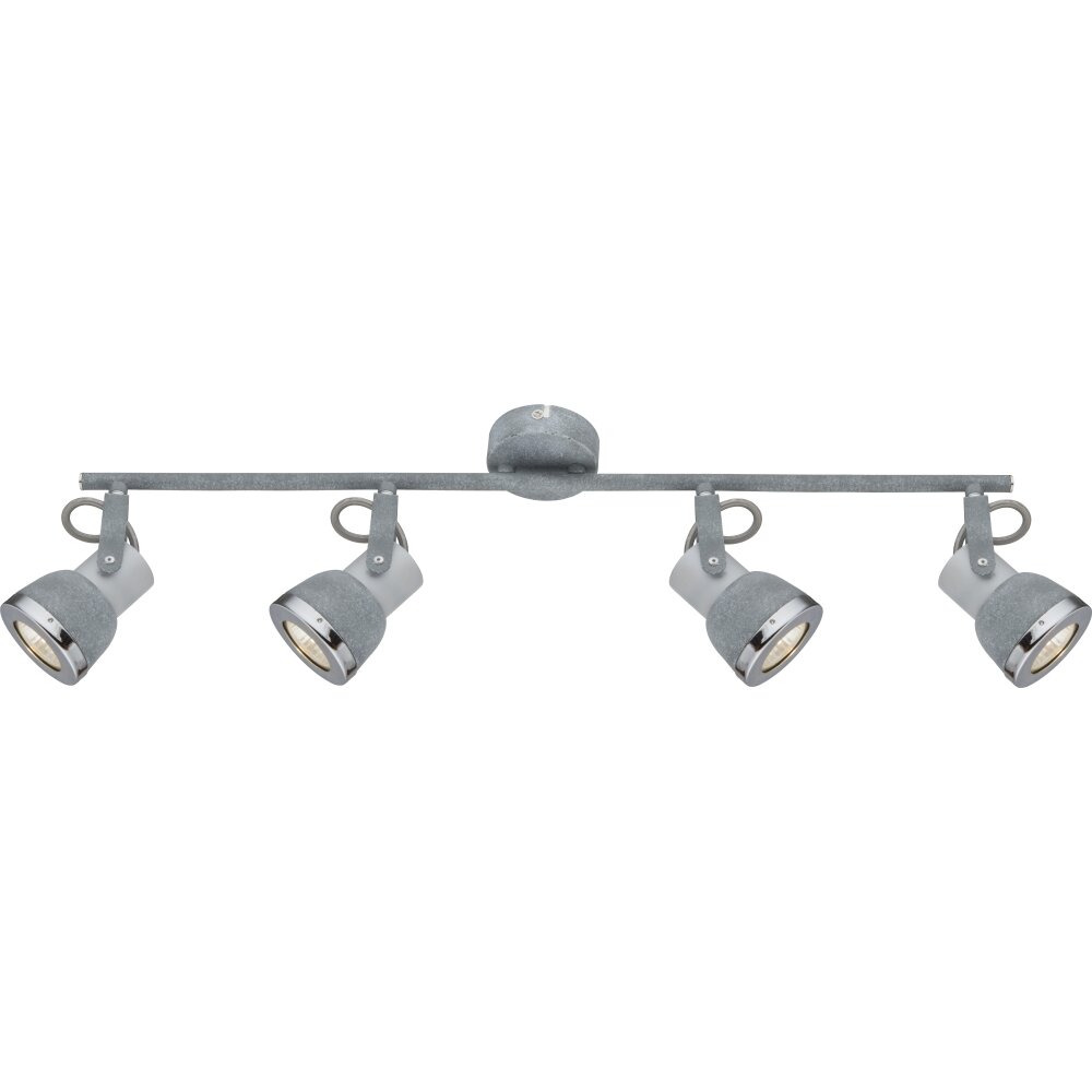 Globo SABINYO Plafoniera Grigio, 4-Luci main product photo