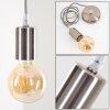 Cispus Lampadario a sospensione Nichel opaco, 1-Luce