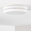 Wollongong Plafoniera da esterno LED Bianco, 1-Luce