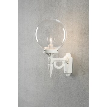 Konstsmide Orion Applique Bianco, 1-Luce