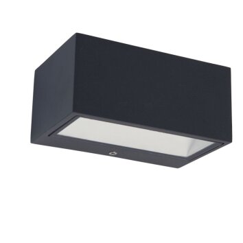 Applique da esterno Lutec GEMINI LED Antracite, 1-Luce