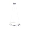 Paul Neuhaus ROMAN Lampada a Sospensione Argento, 1-Luce