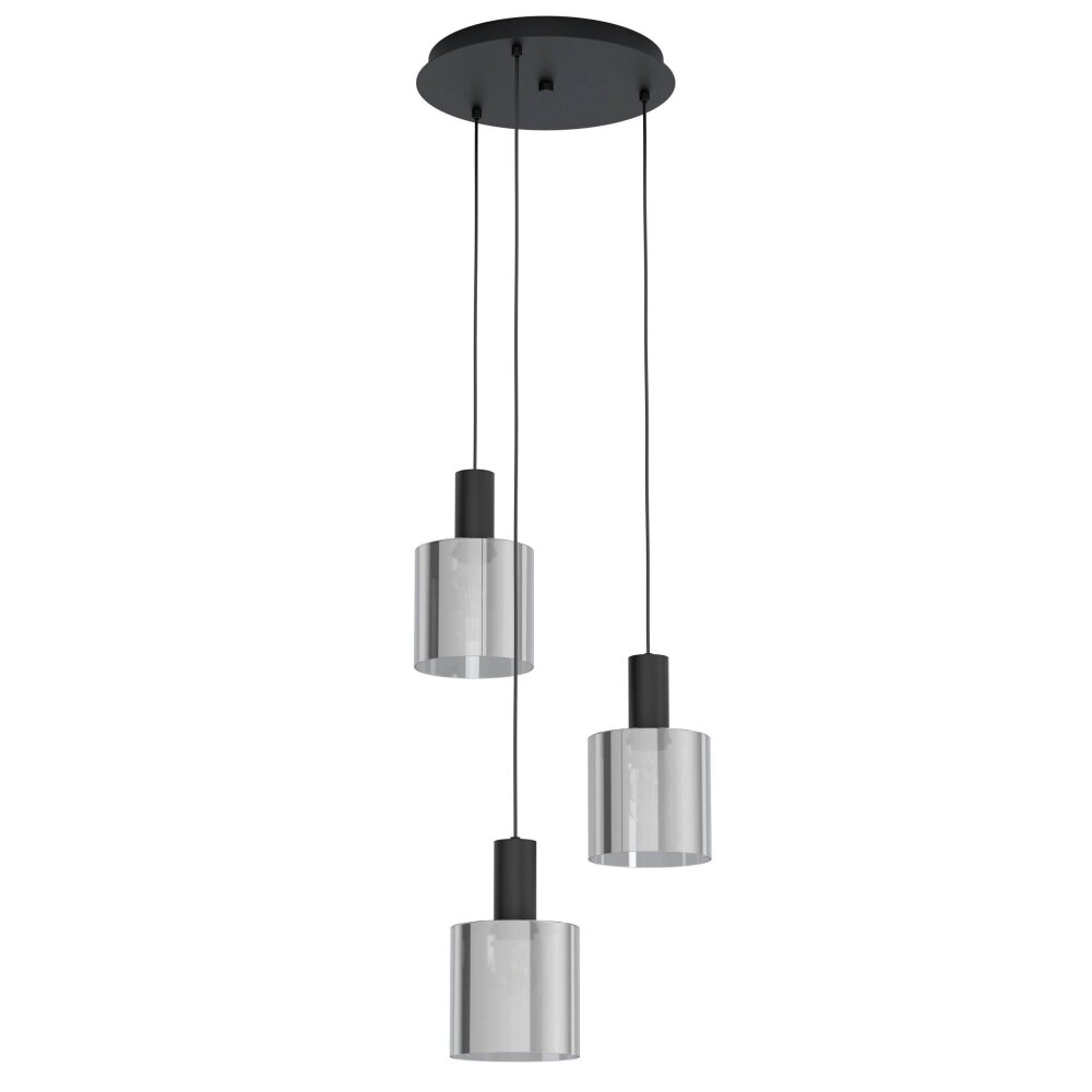 Eglo GOROSIBA Lampadario a sospensione Nero, 3-Luci main product photo