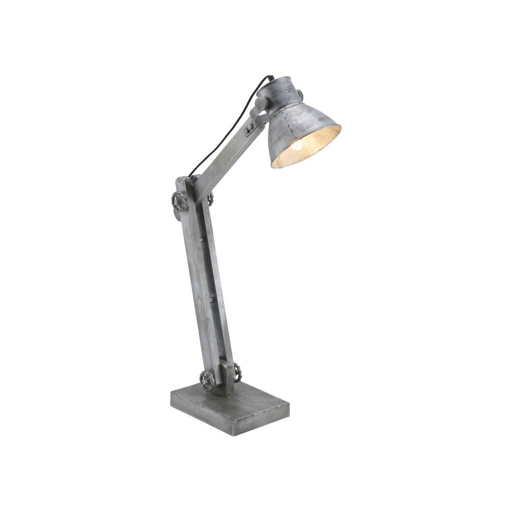 Leuchten-Direkt SAMIA Lampada da Tavolo Grigio, 1-Luce main product photo