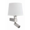 Mantra BAHIA Applique LED Nichel lucido, Nichel opaco, 1-Luce