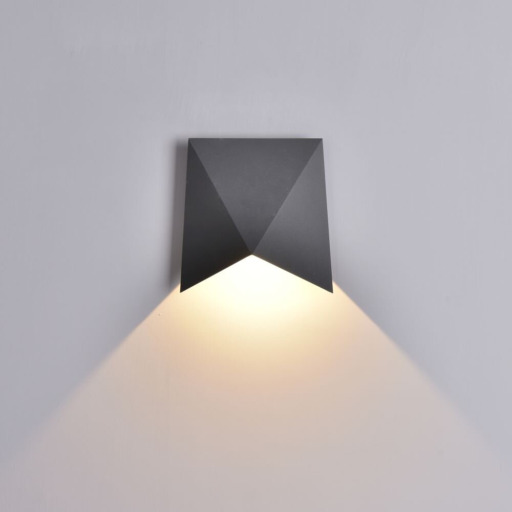 Applique da esterno Mantra TRIAX LED Grigio, 1-Luce main product photo