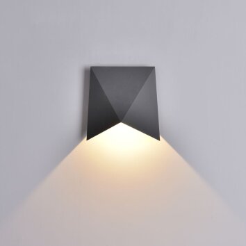 Applique da esterno Mantra TRIAX LED Grigio, 1-Luce