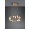 Trio Curl Lampada a Sospensione LED Oro, 1-Luce