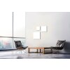 Leuchten-Direkt CANVAS Plafoniera LED Bianco, 1-Luce, Telecomando