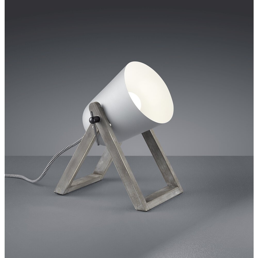 Reality MARC Lampada da Tavolo Grigio, 1-Luce main product photo